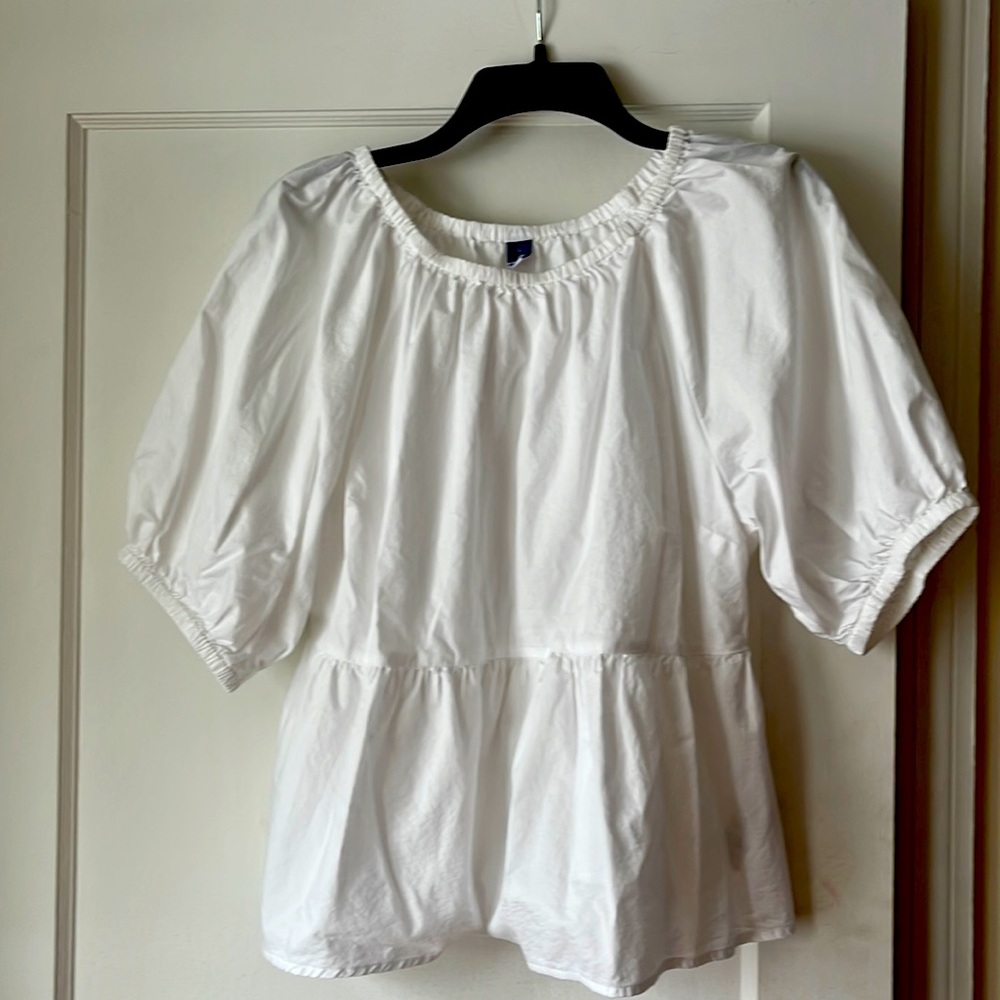 White blouse, size L